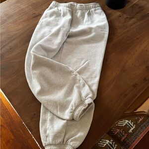Aritzia Light Gray Sweatpants
